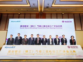 New fumed silica plant by Evonik and Wynca goes on stream