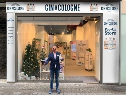 Gin de Cologne eröffnet Pop-up-Store in bekanntester Einkaufsstraße der Domstadt Köln