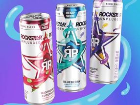 Rockstar Energy Drink Unveils a New Kind of Energy Drink Rockstar Unplugged - with Hemp Seed Oil and B Vitamins