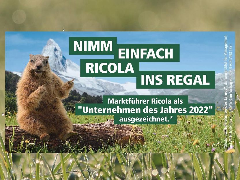 Bonbon - Marktführer Ricola nicht toppen und als „Unternehmen des Jahres 2022“ ausgezeichnet - Ricola