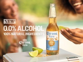 100% natural, 100% refreshing taste: Corona Cero - with 0.0% alcohol