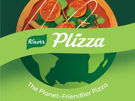 Knorr® launches Plizza – a planet-friendlier pizza from crust to toppings for World Eat for Good Day