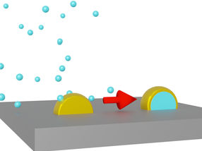 Unter die Oberfläche von bimetallischen Nanopartikeln blicken