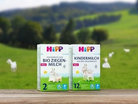 NEU: HiPP Milchnahrungen mit Bio-Ziegenmilch - Besonders sanft durch milde Bio-Ziegenmilch