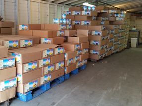 440 Tonnen Lebensmittelspenden in Ukraine geliefert