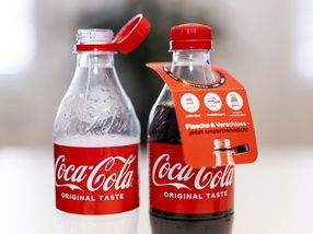 Cierres fijos en las botellas de PET de Coca-Cola