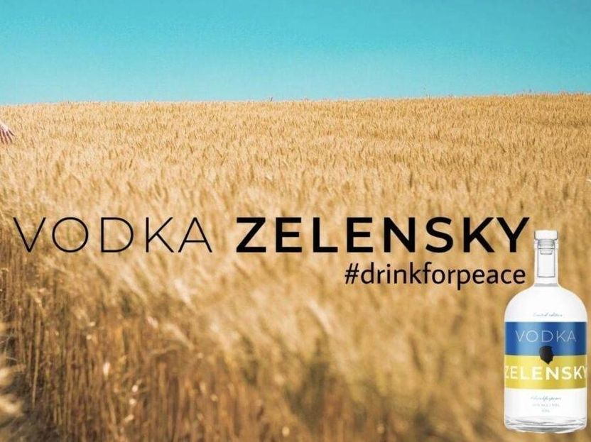 #DRINKFORPEACE: Schweizer Premium-Wodka “Vodka Zelensky” für die Ukraine - 10 EUR pro verkaufter Flasche gehen unmittelbar an Hilfsorganisationen in der Ukraine