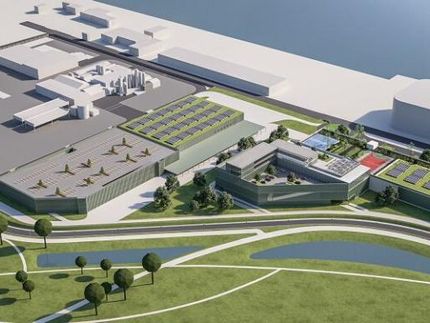 Illustration of new MeaTech pilot plant, Belgium