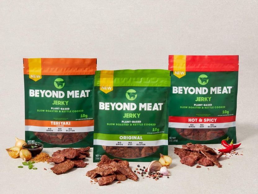 Beyond Meat und PepsiCo launchen pflanzliches Jerky