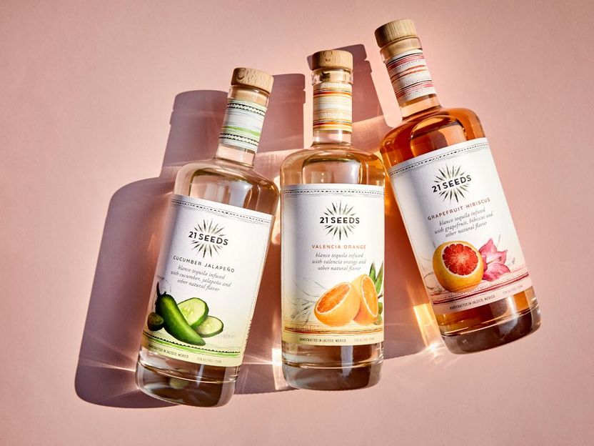 Diageo adquiere la marca de tequila aromatizado superpremium 21Seeds, propiedad de mujeres