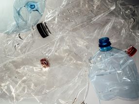 Method efficiently breaks down plastic bottles into component parts