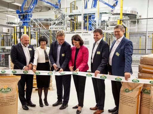 Arla renforce ses activités internationales - Inauguration d'une nouvelle unité de production de 190 millions d'euros