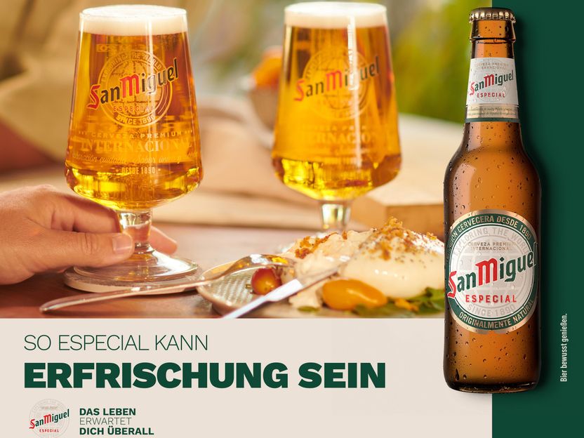 Anheuser-Busch InBev startet Vertrieb von San Miguel - Strategische Partnerschaft mit Mahou San Miguel auf deutschem Markt tritt in Kraft