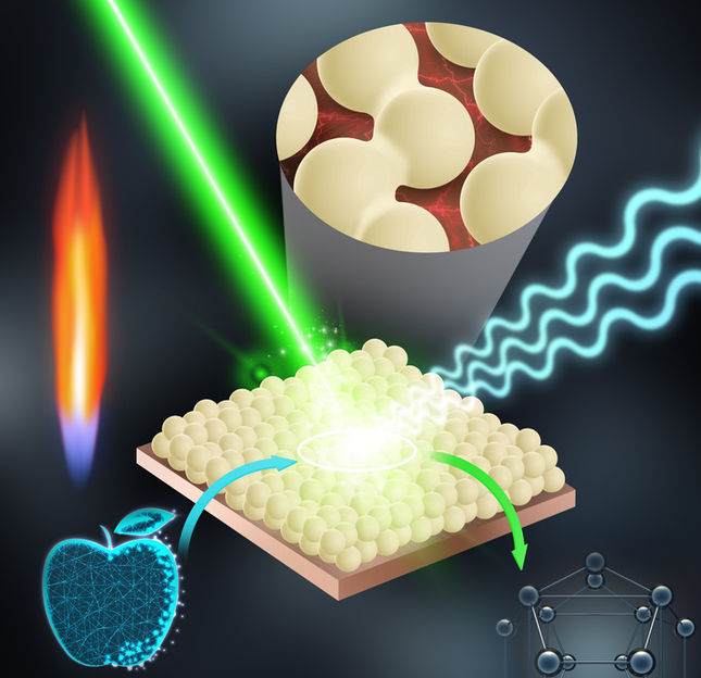 Nanosensor spürt Pestizide auf Obst in Minutenschnelle auf - Die neuen Nanosensoren nutzen eine Entdeckung aus den 1970er Jahren