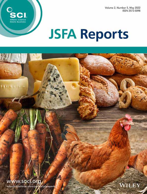 Le SCI lance une nouvelle revue JSFA Reports pour répondre à la croissance du contenu. - La toute première étude sur la traçabilité de l'ADN des denrées alimentaires fait l'objet du premier numéro de la revue.