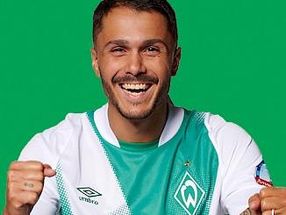 Werder trägt jetzt grüne Legenden auf der Brust: Die vegane Produkt-Marke Green Legend kommt auf das Heimtrikot