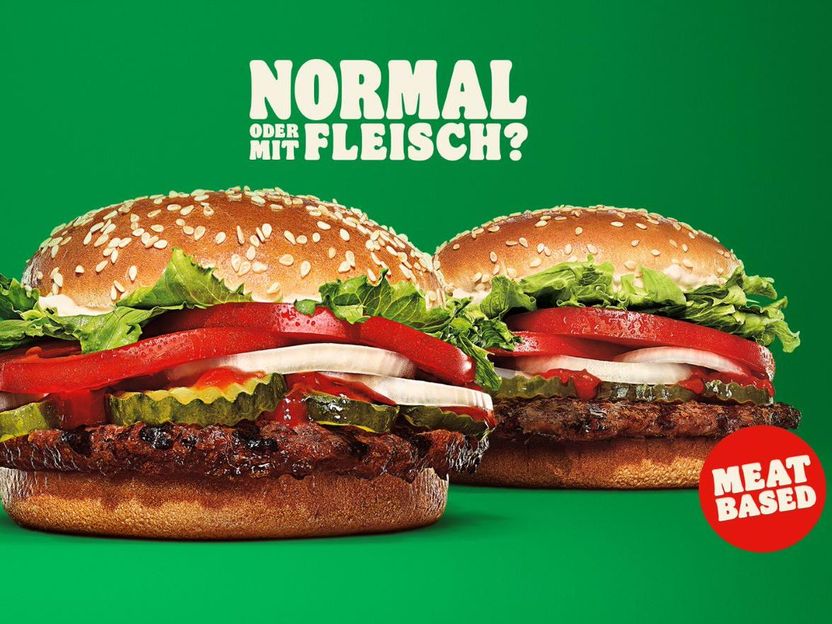 BURGER KING® stellt provokante Frage: Ist Fleisch noch normal? - WHOPPER® und Co. werden fleischlos