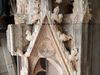 Deutlich sichtbare Verwitterungen am Stephansdom in Wien.
