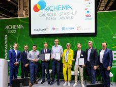 These are the winners of the ACHEMA Start-up Award 2022
