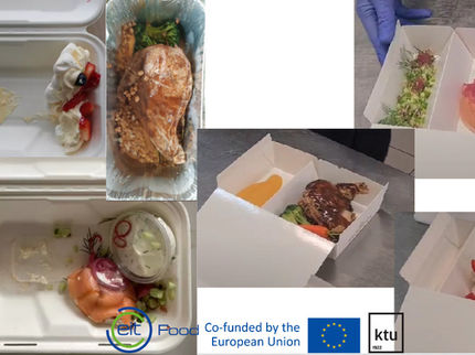 Verpackungen zum Mitnehmen beim EIT FOOD-Workshop an der KTU getestet