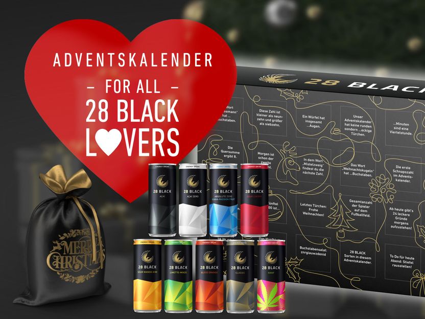 Alle Jahre wieder: 28 BLACK Adventskalender