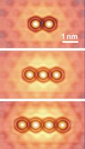 Atomare Pinzette fuer Halbleiter