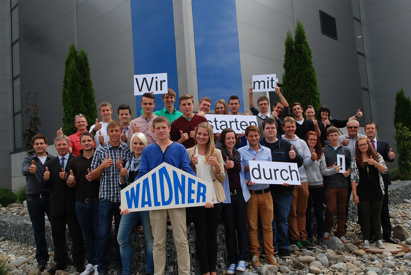 Ausbildungsstart bei WALDNER