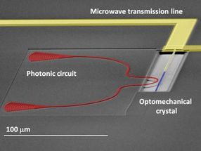 Quantum information transfer via nanomechanical coupling