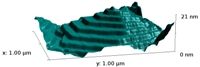 Ungewöhnliche Gebirgsformation auf Nanoskala