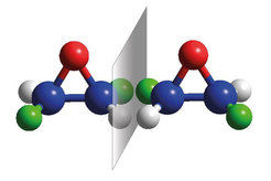 Schnappschüsse unterscheiden Moleküle von ihrem Spiegelbild