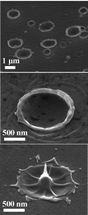 Laserpulse erzeugen Nano-Antennen