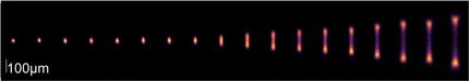 Schwingende Ionen imitieren optischen Laser