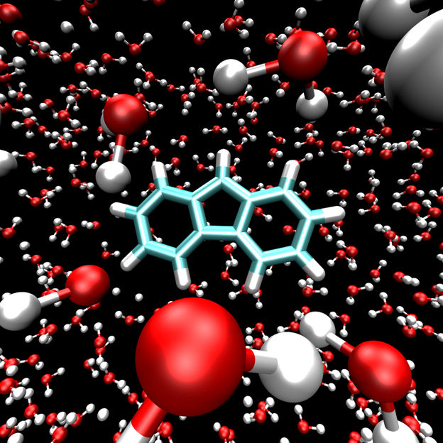 Wassereis macht kurzlebiges Molekül haltbar