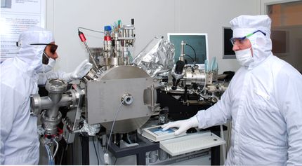 Tunnelnde Elektronen möglicher Datenspeicher der Zukunft