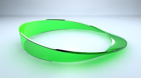 Light in the Moebius strip