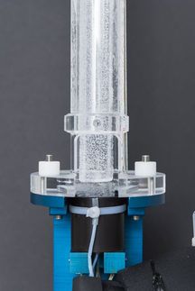 Eis vom Illimani Bohrkern auf dem Schmelzkopf