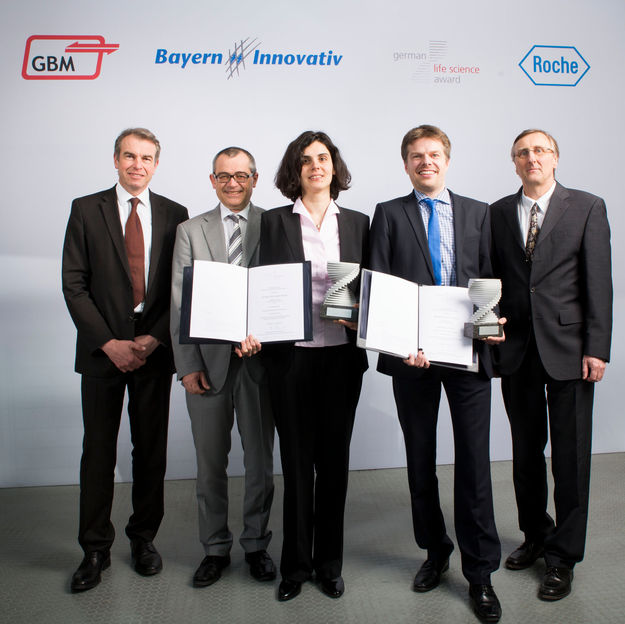 German Life Science Award 2015 verliehen - Irene Coin und Bernhard Renard ausgezeichnet