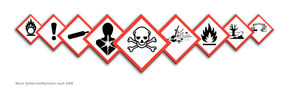 Neue Gefahrstoffsymbole