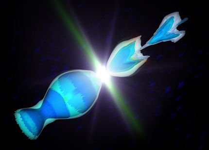 particle accelerator plasma positrons