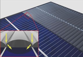 Tarnkappe könnte Solarzellen-Effizienz erhöhen