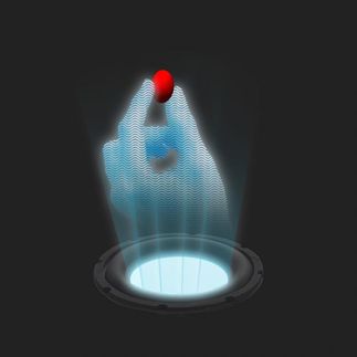 tractor beam accoustic manipulation