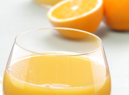 Orangensaft ist gesünder als Orange