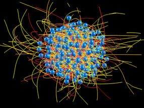 Unsichtbare Lichtblitze entzünden Nano-Feuerwerk