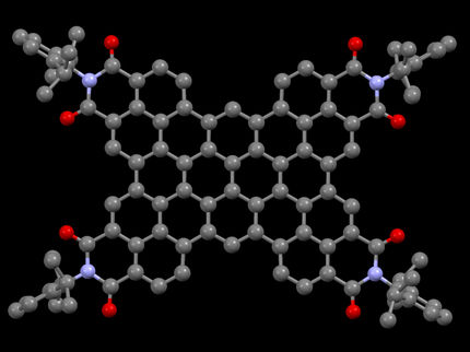 Ein Nanographen mit Hunger auf Elektronen