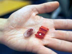 Ingestible robot operates in simulated stomach