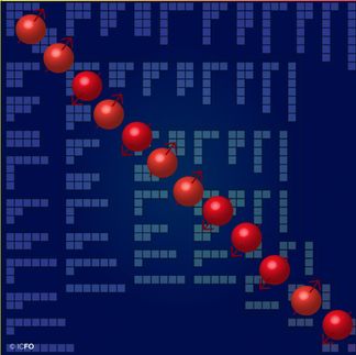 Spin glass physics with trapped ions