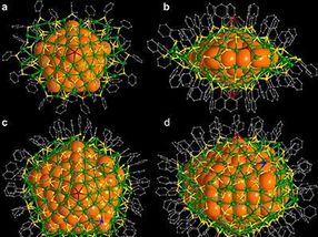 Researchers synthesize atomically precise diamond-shaped nanoclusters of silver