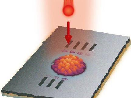 Filming light and electrons coupled together as they travel under cover