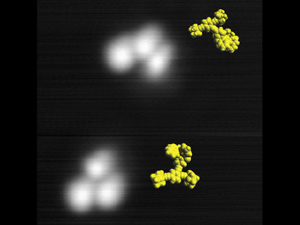 Molekül-Motoren mit Licht-Antrieb