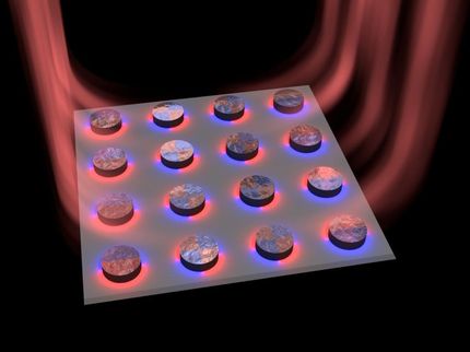 Tiny laser made of nanoparticles